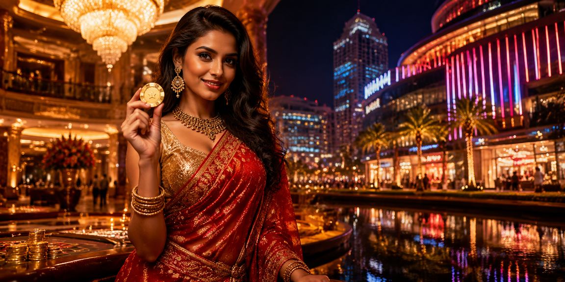 Indian woman making a deposit on e300 mobile app